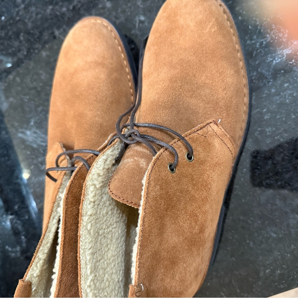 Polo by Ralph Lauren Men's Tan Suede Boots